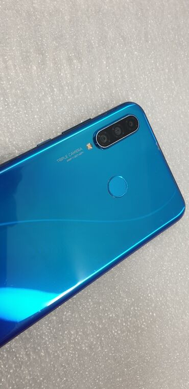 цум наушники: Huawei P30 Lite, Б/у, 128 ГБ, цвет - Синий, 2 SIM