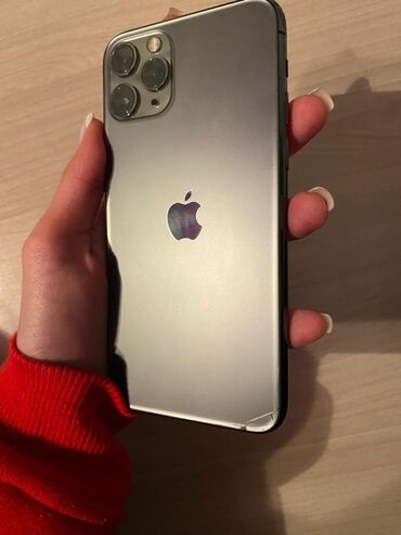 поко х7 про цена бишкек: IPhone 11 Pro, Колдонулган, 256 ГБ, Alpine Green, Кулакчындар, Заряддоочу түзүлүш, Коргоочу айнек, 77 %