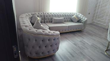 Divanlar: Künc divan, İşlənmiş, Açılmayan, Bazasız — 1
