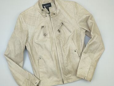 sukienki wieczorowe długie xl: Leather jacket, XL (EU 42), condition - Good