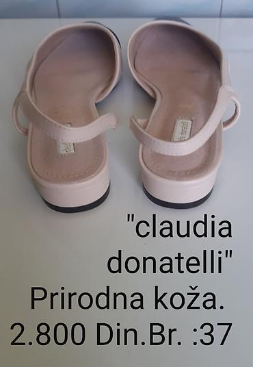 Baletanke: Claudia Donatelli ženske kožne baletanke/slingback - Materijal — 7