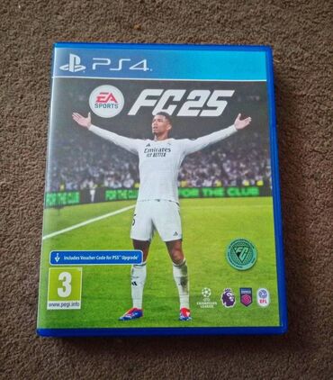 Xbox Series X: PS5 FC25. Disk təmizdir, şəklini də paylaşmışam. Disk kodu CUSA 50362
