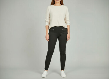 wassyl spodnie dresowe: Yessica, Material trousers for women, size XL