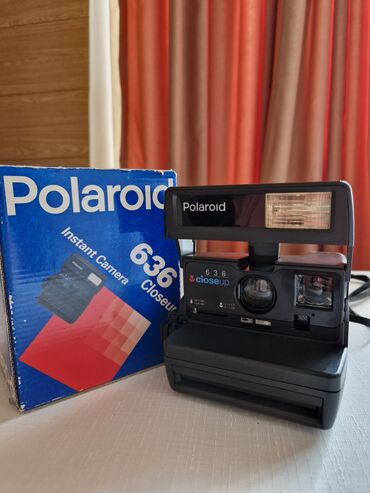 polaroid kamera qiymeti: Фотоаппарат Polaroid 636, штрих код 074100169684, оригинал
