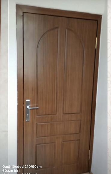 Taxta daxili qapılar – 3 ədəd - Ölçü: 210 x 90 sm (hər biri) Qiymət