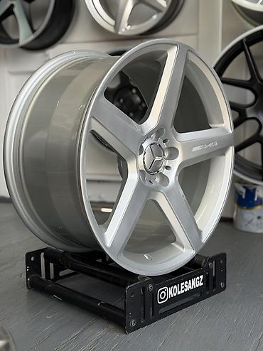 ремни 12: Диски R 18 Mercedes-Benz, Комплект, отверстий - 5, Новый — 5