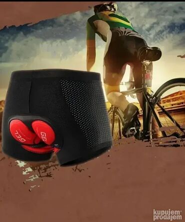 Helanke, biciklistički šortsevi: Model 2 Gel uložak sa slike se nalazi sa unutrašnje strane šorca! NOVO — 1