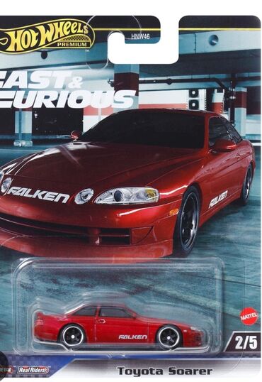 Модели автомобилей: Hot Wheels Premium seriyasından "Fast & Furious" kolleksiyasına