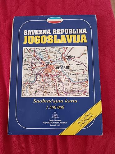 benetton beograd: Saobraćajna karta „Savezna Republika Jugoslavija“ – izdanje — 1