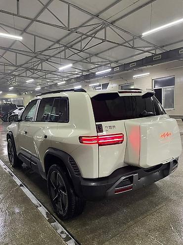 Другие детали кузова: Внедорожник (белый кузов) с брутальным дизайном и современным световым — 10