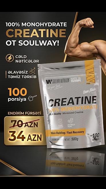 idman qida: Kreatin Çəki: 201 - 500 g, Yeni — 1