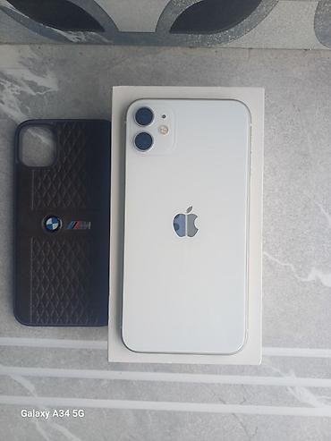 Apple iPhone: IPhone 11, 64 GB, Ağ, Simsiz şarj, Face ID, Sənədlərlə — 4