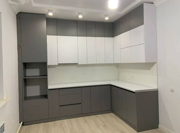 Кухонные гарнитуры: Кухонный гарнитур, Новый, цвет - Белый, ДСП, Бесплатная доставка — 12