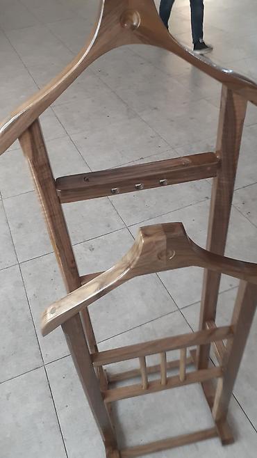 Asılqanlar: Kəstum, köynək asmaq üçün asılqan. Təmiz fısdıq ağacından hazırlanma — 3