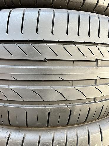 stud 100: Шины 225 / 45 / R 17, Лето, Б/у, Пара, Германия, Continental — 2