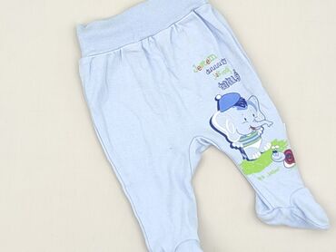 pajacyk dla dziecka: Leggings, 1-3 months, condition - Very good