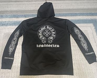 Толстовки: Толстовка на молнии с капюшоном Chrome Hearts размер XL, маломерит — 1