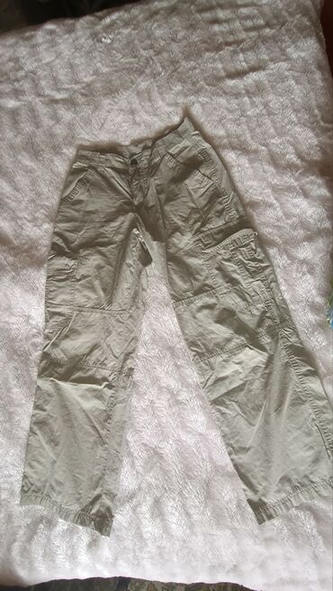 военные одежда: Джинсы и брюки, цвет - Коричневый, Б/у
