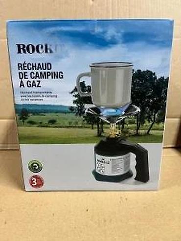 gasni grejaci: Rocktrail prenosni gasni rešo za kampovanje – max. 1200 W - Kompaktan — 9