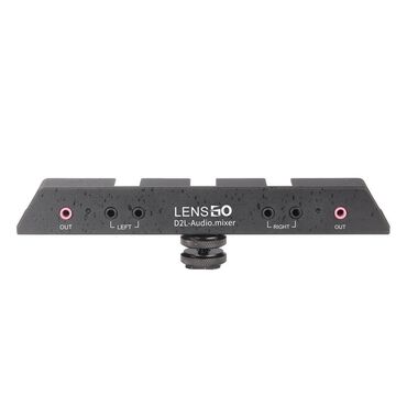 gence kamera: Lensgo D2L portativ mikseri sizə 4-ə qədər simsiz mikrofon