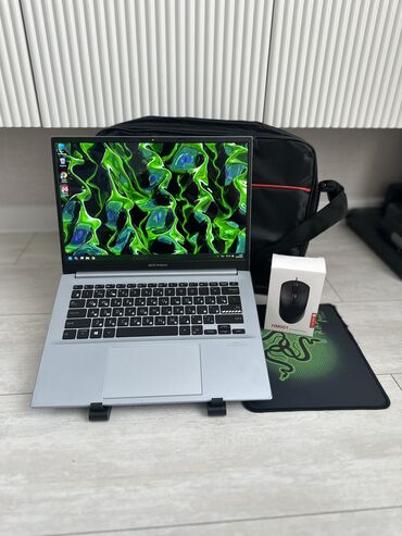 сумка для ноутбука цена: Ноутбук, Asus, 16 ГБ ОЗУ, AMD Ryzen 7, 14 ", Б/у, Для несложных задач, память NVMe SSD