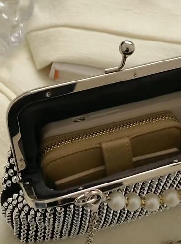 delivery bag: Клатч, Материал: Бусины, Женские, Новый — 5