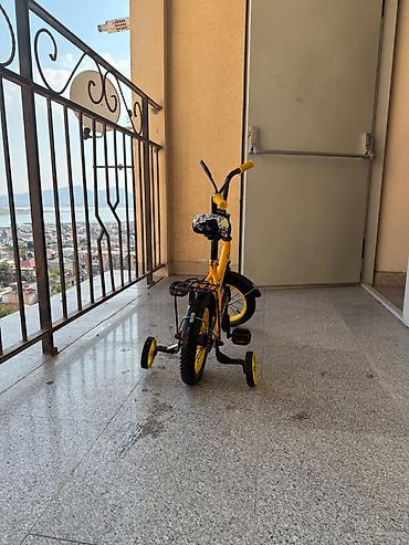 Velosipedlər: İşlənmiş Üç təkərli Uşaq velosipedi Kross, 12", sürətlərin sayı: 16, Ödənişli çatdırılma — 2