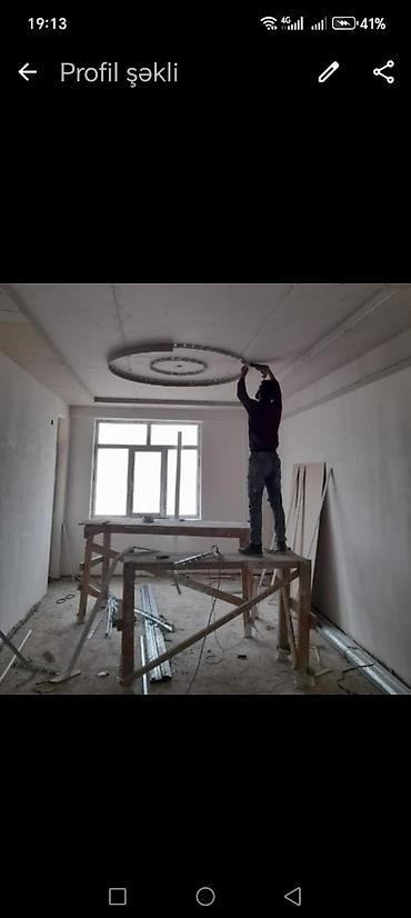 ремонт квартир баку: Alçıpan tavan və oboy malyar işləri — 1