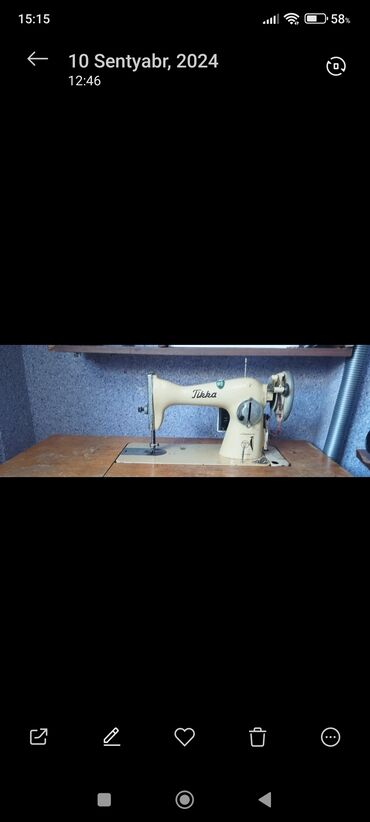 ремонт стиральных машин на дому: Tikiş maşını Pedala işləyir heç bir prablemi yoxdu