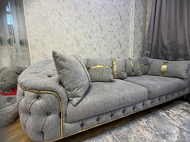 Divan və kreslo dəstləri: Divan desti satılır yalnız 2ay işlenib real alıcılara endirim olacağ — 1