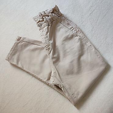 sive zenske pantalone kombinacije: ZARA pantalone – bež/peščana boja - Potpuno nove - Veličina: 34 - — 1