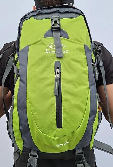 Sportske torbe i rančevi: Planinarski ranac Sentman Adventure 40L – zeleni/sivo-crni - — 2