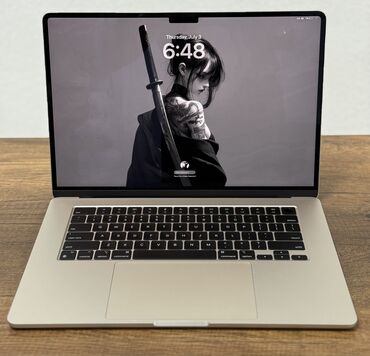 блоки питания для ноутбуков 16.5 в: Ноутбук, Apple, 16 ГБ ОЭТ, Apple M3, 15 ", Колдонулган, Жумуш, окуу үчүн, эс тутум SSD