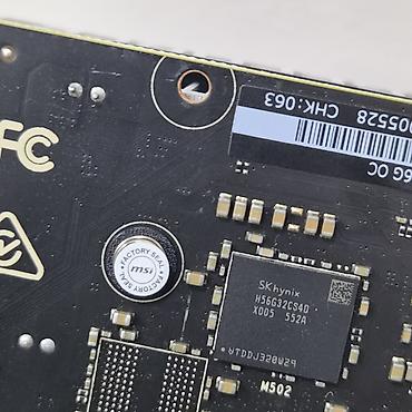 Комплектующие для ПК: Видеокарта для ПК, Новый, MSI, GeForce RTX, 6 ГБ — 7