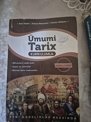 Məktəb dərslikləri: Ümumi Tarix 11-ci sinif, 2024 il — 1