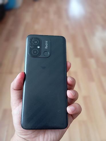 Redmi 12C, 128 GB, rəng - Qara, Sensor, Barmaq izi, İki sim kartlı