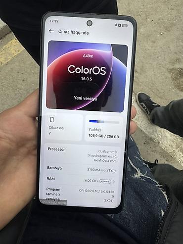 irşad iphone 17 pro max: Oppo 256 GB, rəng - Qara — 2