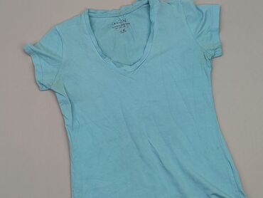 błękitny t shirty damskie: T-shirt, L, stan - Dobry