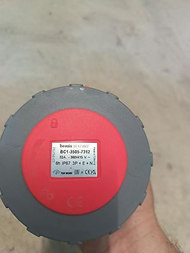 elektirik paneli: Sənaye tipli üçfazalı elektrik fişi (CEE/IEC 60309 tipli) - Brend — 5