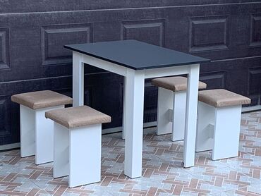 Masa və oturacaq dəstləri: Mətbəx üçün, Yeni, 4 stul — 15