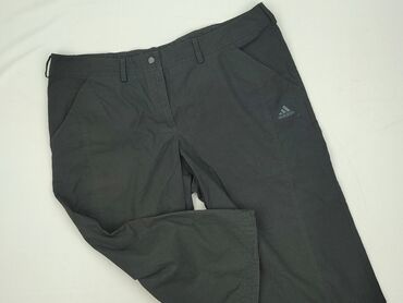 spodnie dresowe balenciaga: Adidas, Material trousers for women, 4XL (EU 48)