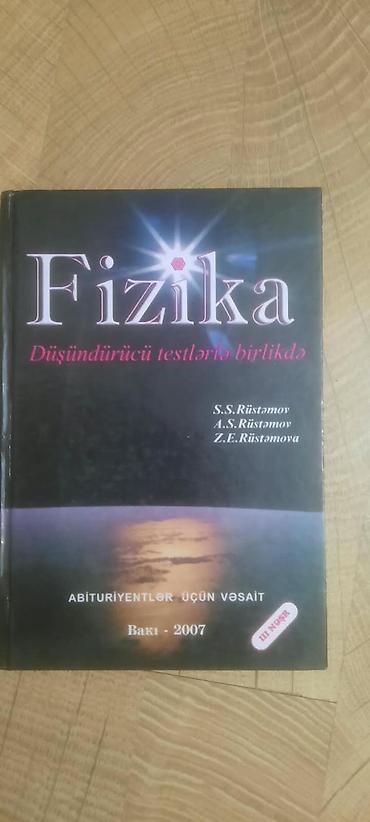 fizika rustemov: Məhsul: “Fizika – Düşündürücü testlərlə birlikdə” (abituriyentlər üçün — 1