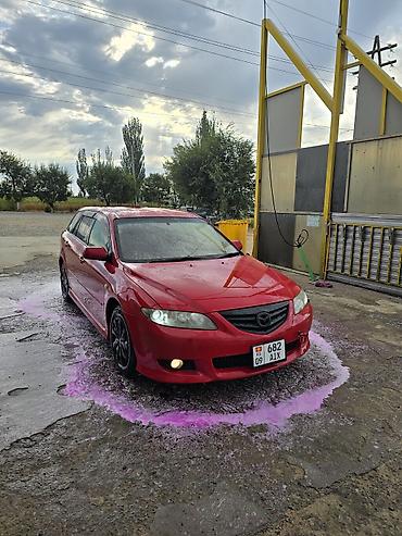 митсубиси спаке стар: Mazda 6: 2002 г., 2.3 л, Автомат, Бензин, Универсал — 1