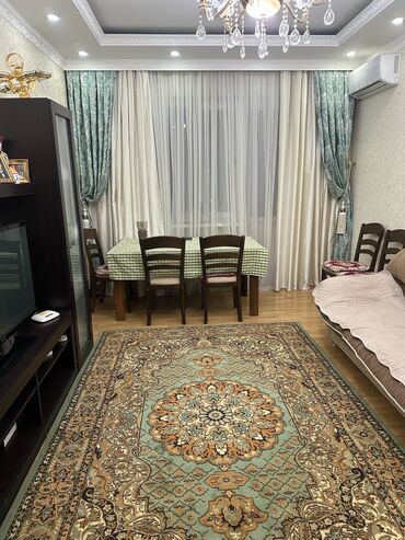 дом достук: 3 комнаты, 55 м², 105 серия, 7 этаж, Евроремонт