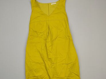 beżowa elegancka sukienki: Dress, M (EU 38), condition - Good