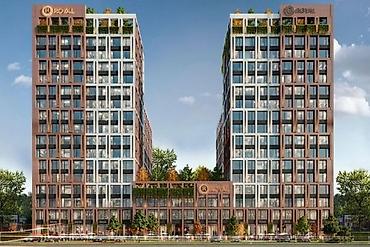 2 комнаты, 80 м², АЮ Гранд Элитка, 14 этаж, ПСО (под самоотделку)