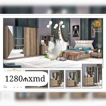 Divanlar: İkinəfərlik çarpayı, Dolab, Termo, 2 tumba, Yeni