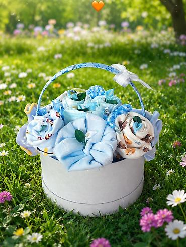 mavi bodilər: Giftbox Körpə geyim sebeti Endirimli qiymete Turkiye istehsali — 1