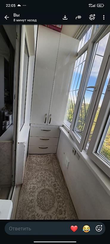 Продажа квартир: 3 комнаты, 58 м², 8 мкр 104 серия, 4 этаж, Евроремонт — 5