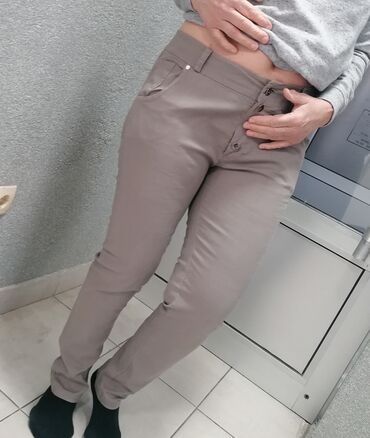 crno sivi tech fleece: Pantalone vrhunske Vel 33 Par puta nošene Super model i kvalitet uvoz